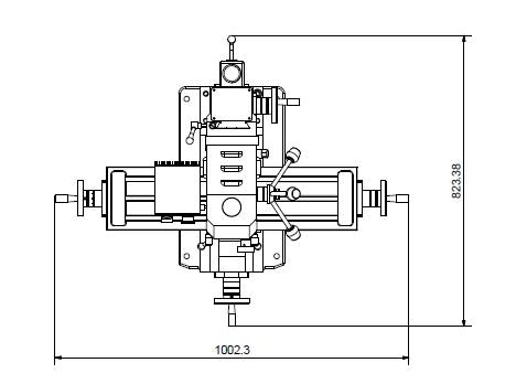 Milling Machine Dimensions